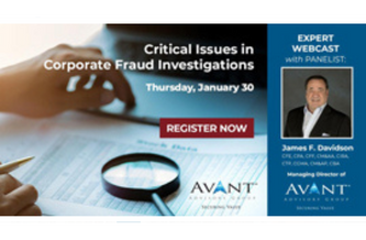 Expert Webcast: Critical Issues in Corporate Fraud Investigations