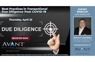 Expert Webcast: Best Practices in Transactional Due Diligence Post COVID-19