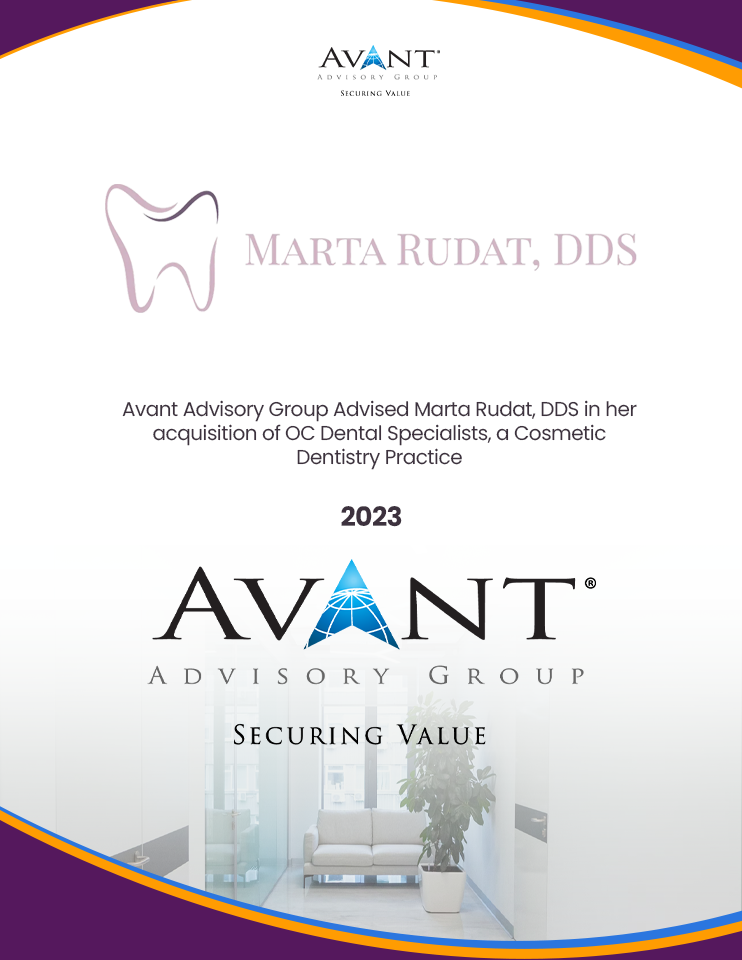 Avant Advisory Group Advised Marta Rudat, DDS